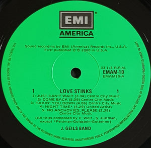 J. Geils Band - Love Stink