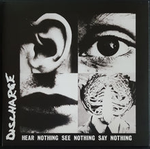 Load image into Gallery viewer, Discharge - Hear Nothing See Nothing Say Nothing - Clear Vinyl