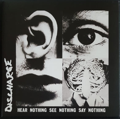 Discharge - Hear Nothing See Nothing Say Nothing - Clear Vinyl