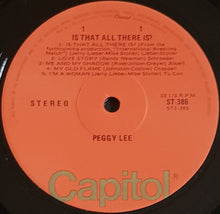 Load image into Gallery viewer, Lee, Peggy - Is That All There Is?