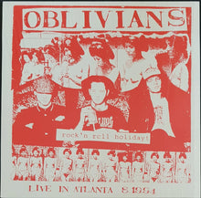 Load image into Gallery viewer, Oblivians - Rock &#39;n Roll Holiday!: Live In Atlanta - Red Vinyl