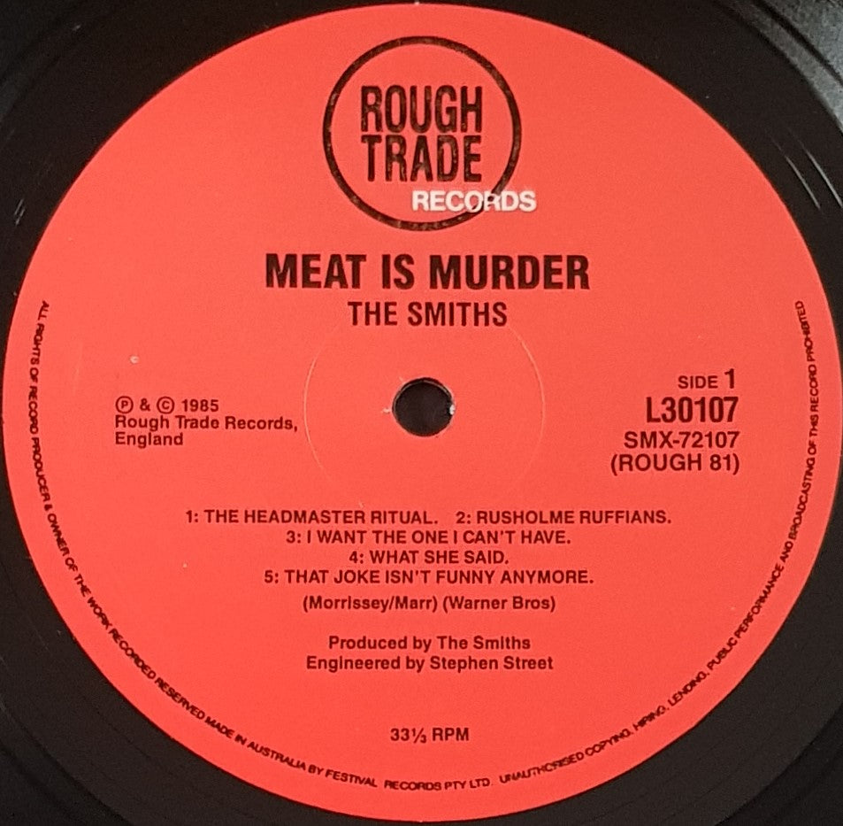 Smiths - Meat Is Murder – Vicious Sloth Collectables