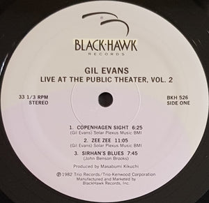 Evans, Gil - Live At The Public Theater Vol. 2 (New York 1980)