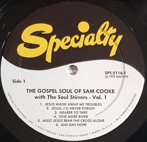 Cooke, Sam- The Gospel Soul Of Sam Cooke With The Soul Stirrers Vol.1