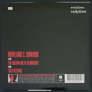 Birthday Party (Rowland S. Howard)- The Golden Age Of Bloodshed - Red Vinyl