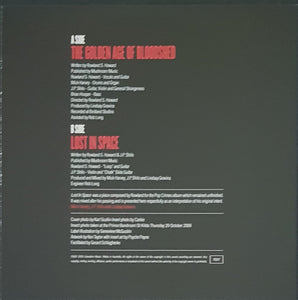 Birthday Party (Rowland S. Howard)- The Golden Age Of Bloodshed - Red Vinyl