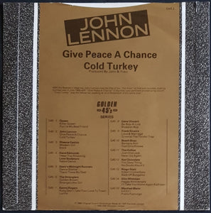 Lennon, John- Give Peace A Chance