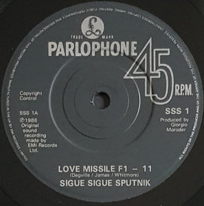 Sigue Sigue Sputnik - Love Missile F1-11