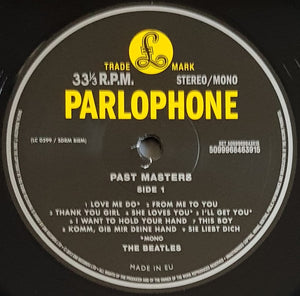 Beatles - Past Masters - 2012 180gr Remaster