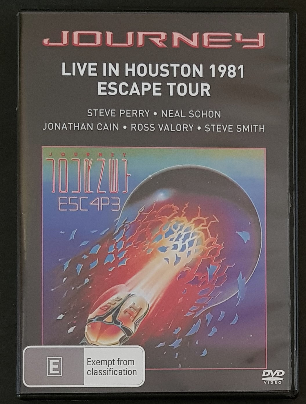Journey-Live in Houston 1981-ESCAPE Tour (DVD/with | eBay