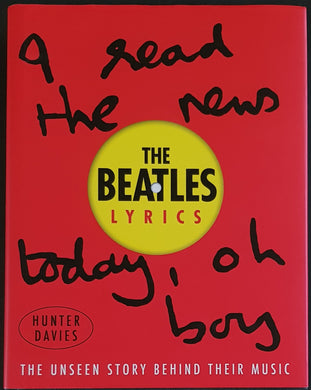 Beatles - The Beatles Lyrics By Hunter Davies