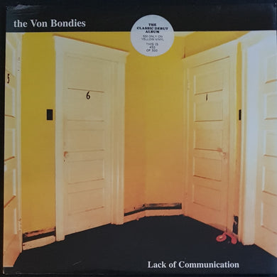 Von Bondies - Lack Of Communication - Yellow Vinyl