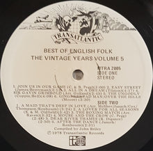 Load image into Gallery viewer, V/A - Best Of English Folk - Vintage Years Volume 5