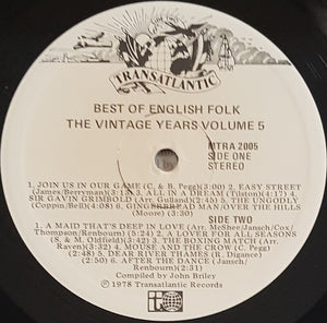 V/A - Best Of English Folk - Vintage Years Volume 5