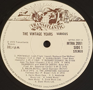 V/A - Transatlantic - The Vintage Years - Volume 1
