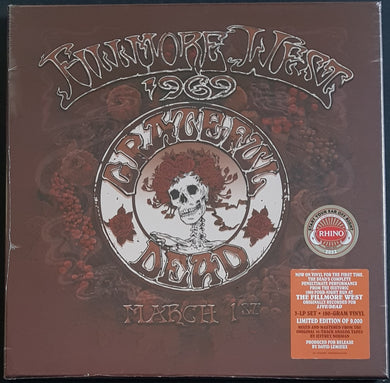 Grateful Dead - Fillmore West 1969: March 1st
