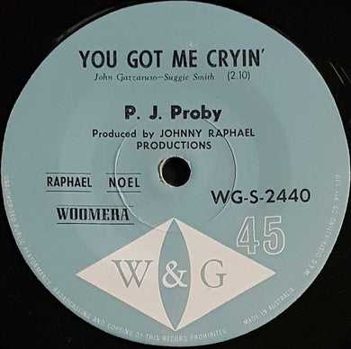 P.J. Proby - You Got Me Cryin'