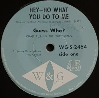 Guess Who? (Chad Allen & The Expression) - Hey-Ho What You Do To Me