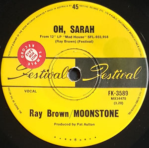Brown, Ray / Moonstone - Oh, Sarah