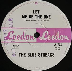 Blue Streaks - Let Me Be The One / Take It Easy