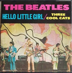 Beatles - Three Cool Cats / Hello Little Girl - Yellow Vinyl