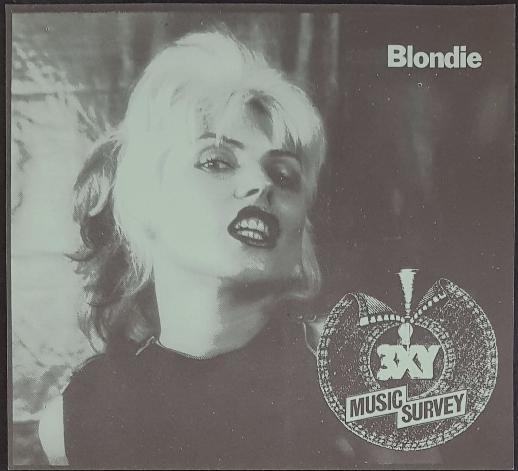 Blondie - 3XY Music Survey Chart