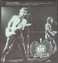 Load image into Gallery viewer, Cold Chisel - 3XY Music Survey Chart