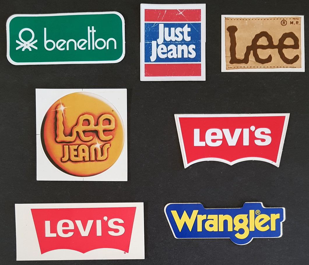 Miscellaneous / Art - 1980's Clothing Company Stickers