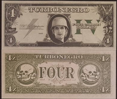 Turbonegro - Four Zillion Dollar Note