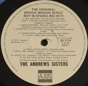 Andrews Sisters - The Original Boogie Woogie Bugle Boy