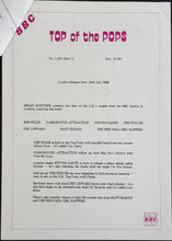 Load image into Gallery viewer, Def Leppard - Top Of The Pops Show #1237