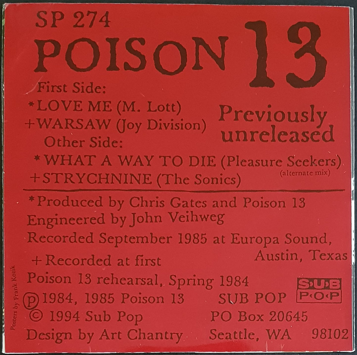 Poison 13 - Poison 13 – Vicious Sloth Collectables