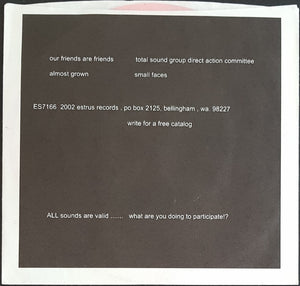 Total Sound Group Direct Action Committee - Our Friends Are Friends - Pink Marble Vinyl