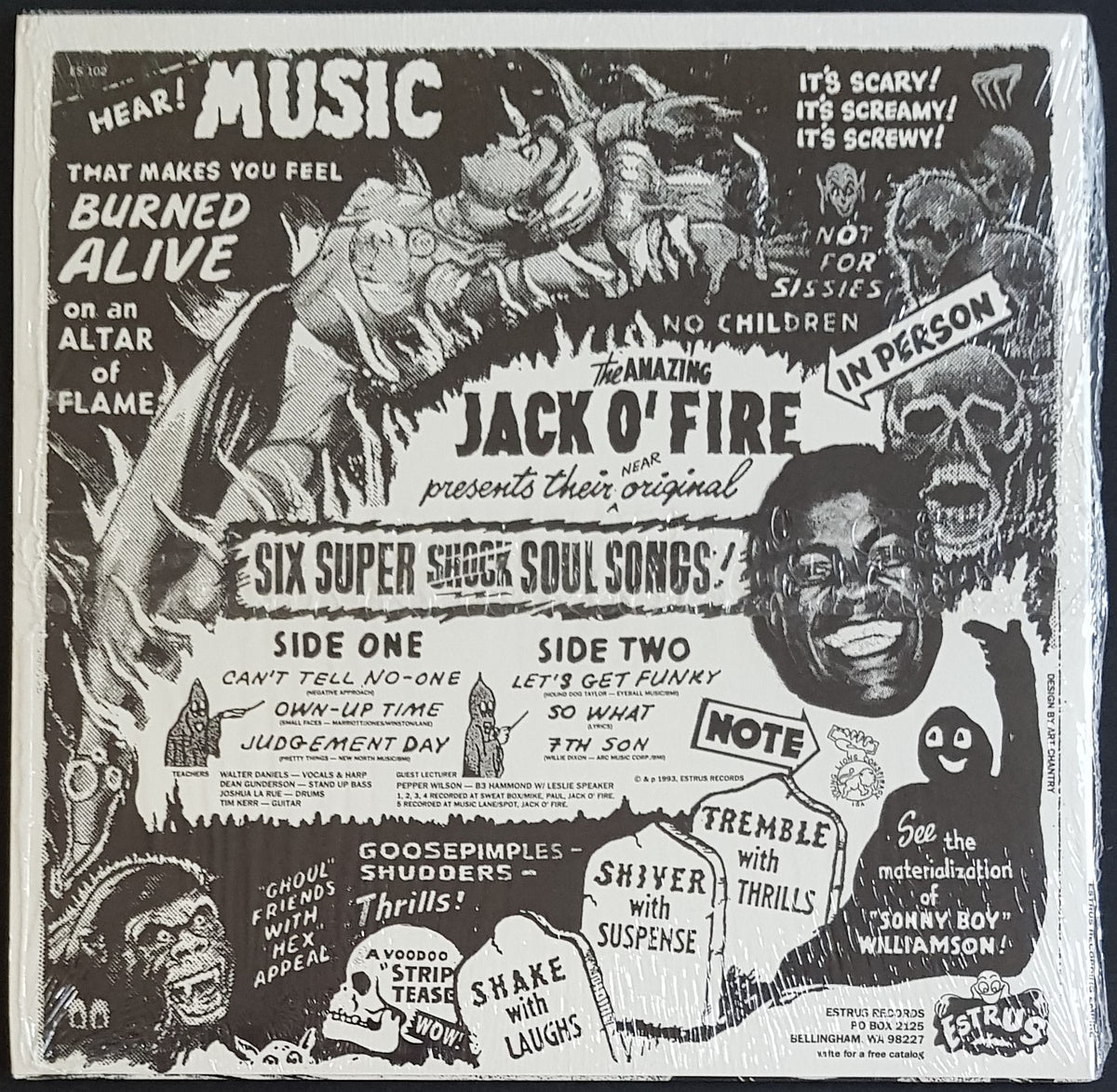 Jack O' Fire - Six Super Shock Soul Songs – Vicious Sloth Collectables