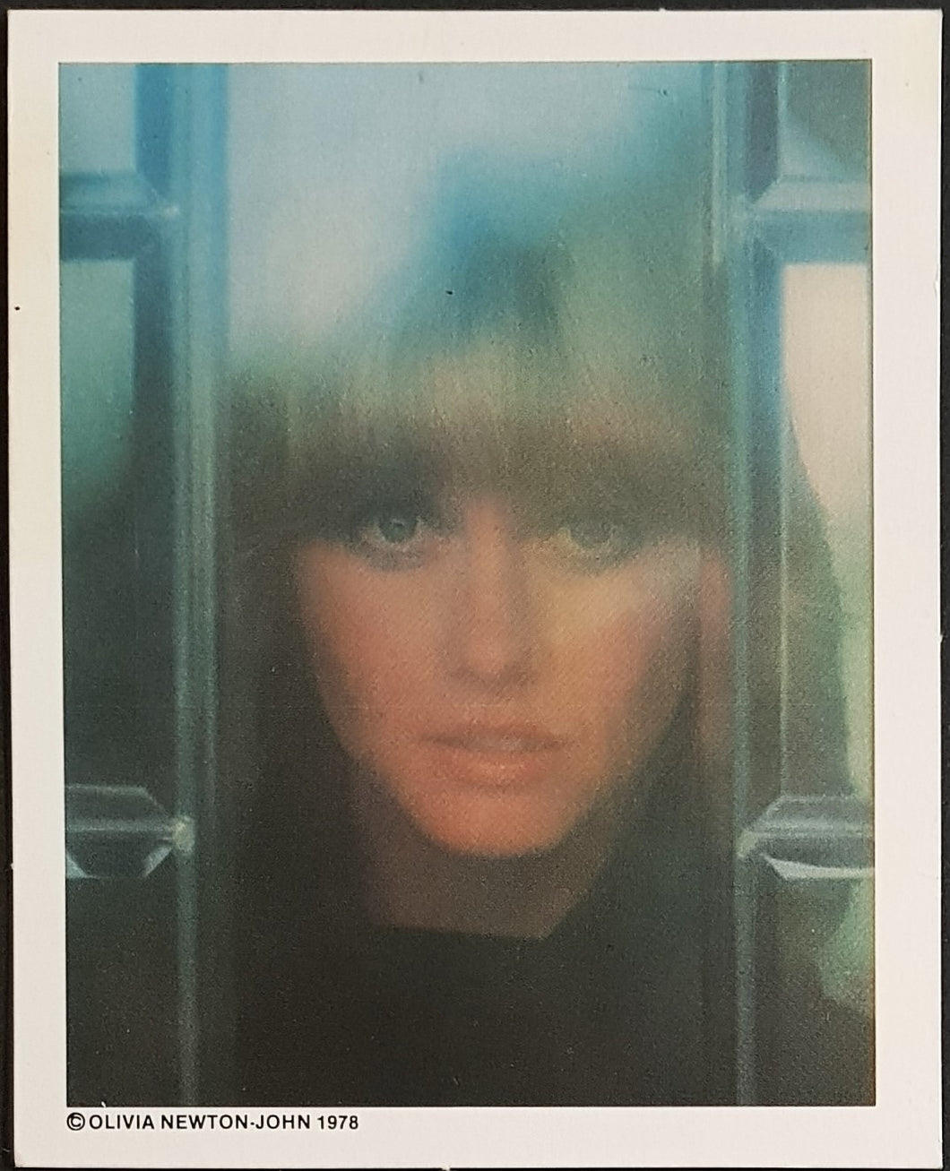 Olivia Newton-John - Colour Picture Card