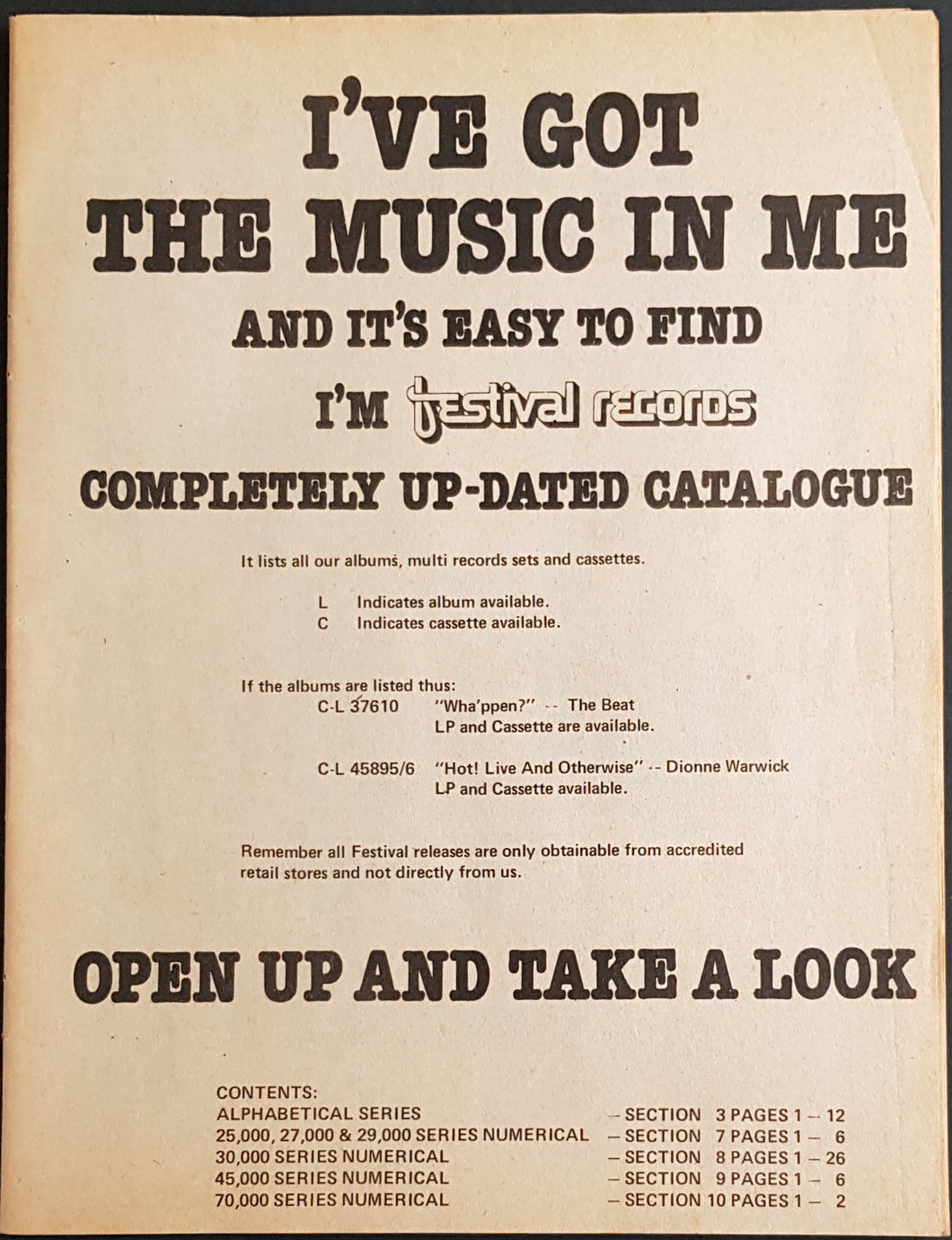 V/A - I've Got The Music In Me And It's Easy To Find