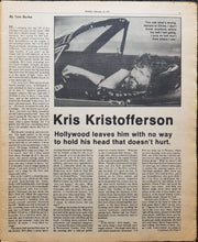 Load image into Gallery viewer, Kris Kristofferson - Country Rambler Issue 11 Feb. 10, 1977
