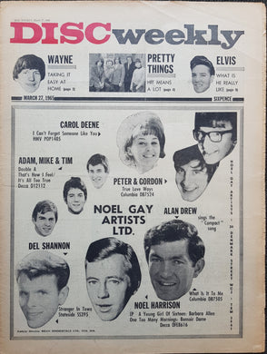 Pretty Things - Disc Weekly March 27, 1965