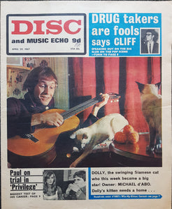 Manfred Mann - Disc And Music Echo April 29, 1967