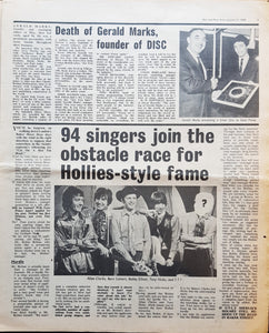 Marmalade - Disc And Music Echo January 11, 1969