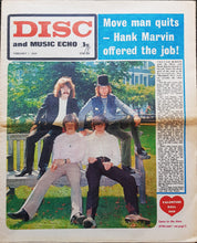 Load image into Gallery viewer, The Move - Disc And Music Echo February 1, 1969