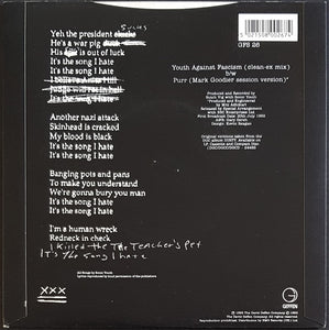 Sonic Youth - Youth Against Fascism (Hate Song)