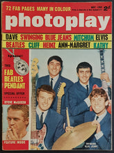 Load image into Gallery viewer, Swinging Blue Jeans - Photoplay May 1964