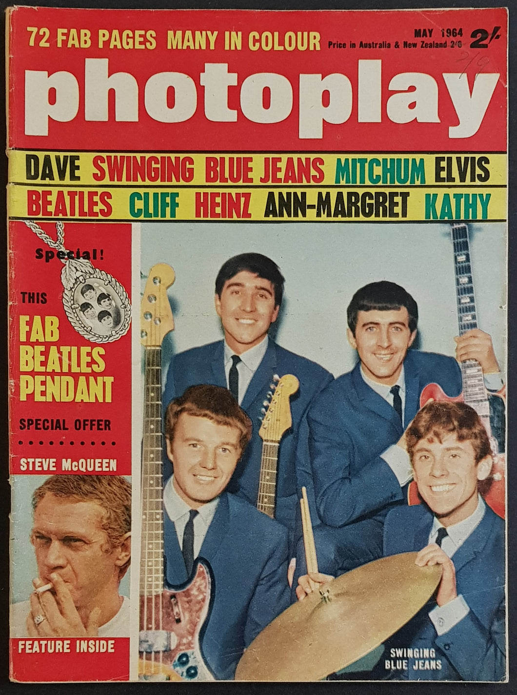 Swinging Blue Jeans - Photoplay May 1964
