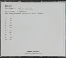 Load image into Gallery viewer, Sonic Youth (Thurston Moore)- / Marco Fusinato - TM/MF