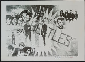 Beatles - Collection Of 4 Signed & Numbered Limited Prints