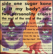 Load image into Gallery viewer, Sonic Youth - Sugar Kane - Blue Vinyl