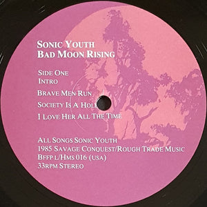 Sonic Youth - Bad Moon Rising