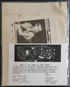 Sonic Youth - Sonic-Death Issue #1