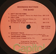 Load image into Gallery viewer, The Band - Moondog Matinee
